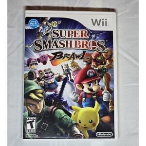 Super Smash Bros. Brawl (Nintendo Wii, 2008) - Game And Case Tested